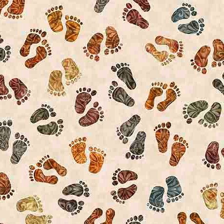Bigfoot Footprints Tan