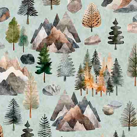 Bigfoot Pine Trees Sage