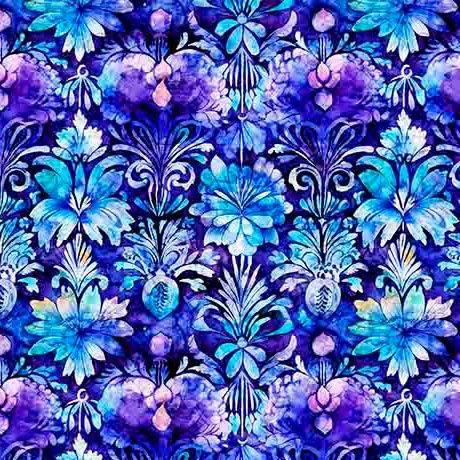 Fantasia Purple Decorative Floral