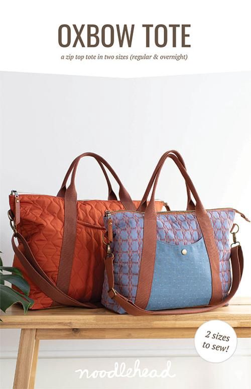 Oxbow Tote Bag Class: Friday, 10/9:  10:00am - 5:00pm