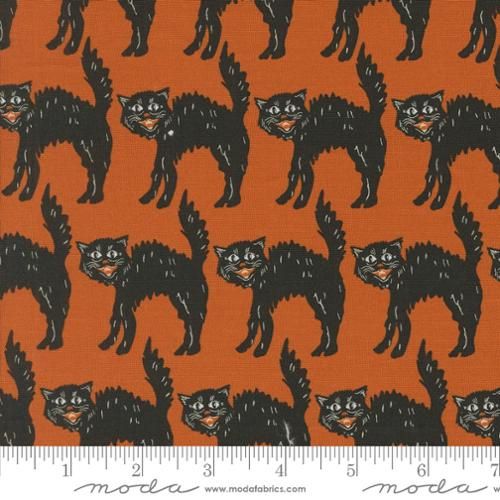 Home Sweet Haunt Little Black Cat Rust