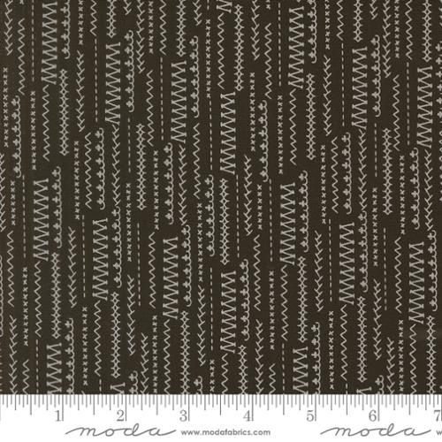 Threads Black Stitched Up Stripes