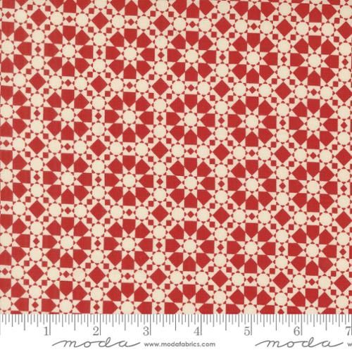 Threads Red Geometrics