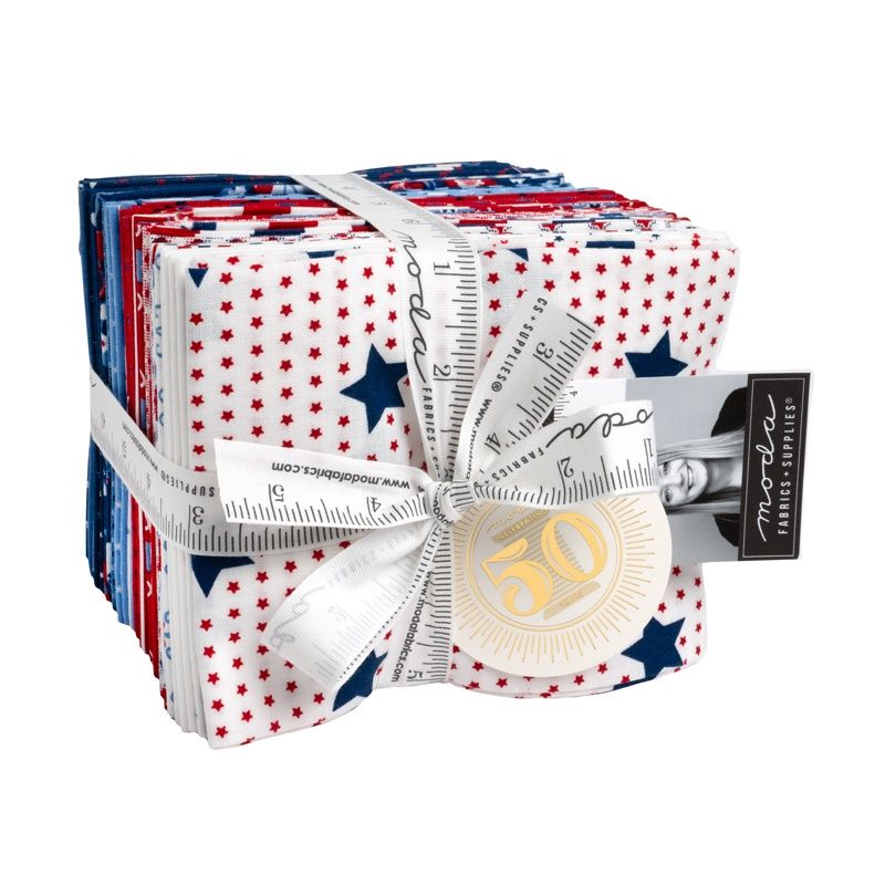 Star Spangled Fat Qtr Stack (26pcs)