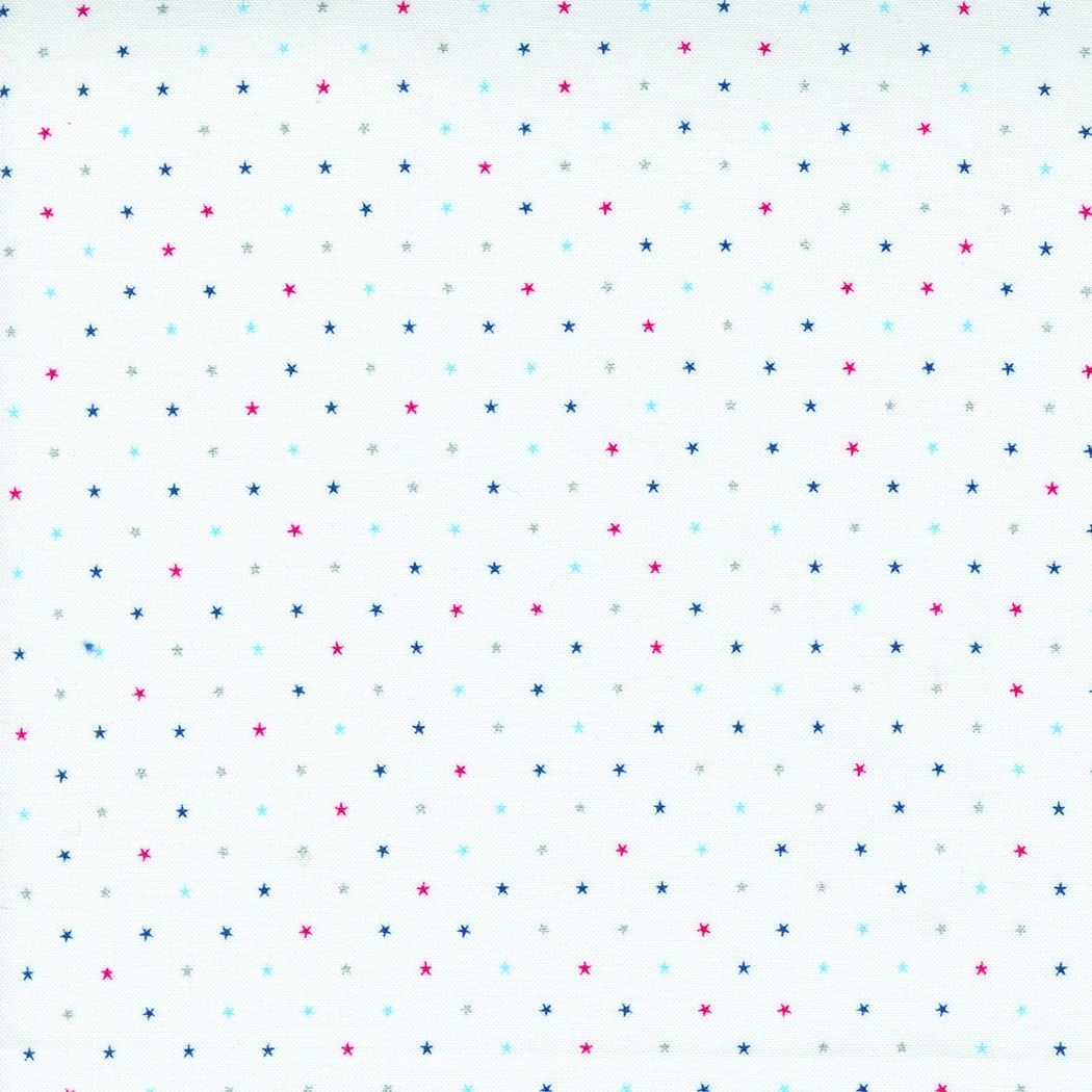 Star Spangled Twinkle Metallic White