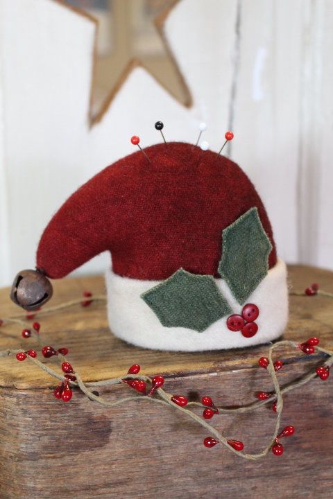 Santa Hat Pin Keep