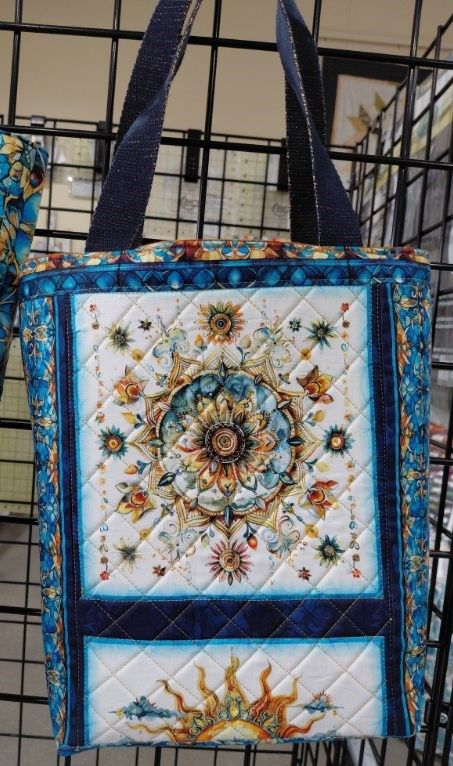 Beginner Panel/Block Tote Bag Class:  Wednesday, July 23rd 10:00am - 4:0pm