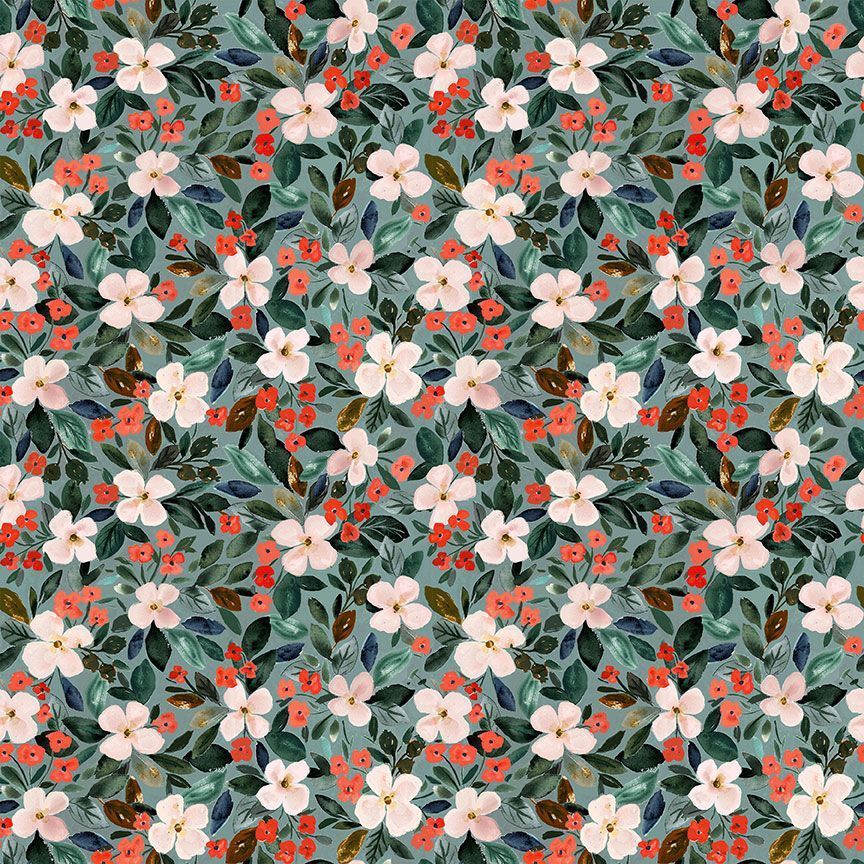 Baby It&#39;s Cold Holiday Blossoms Multi