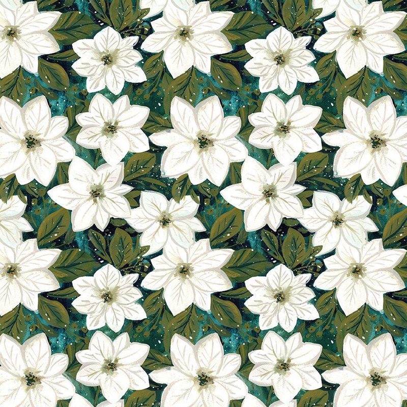 Baby It's Cold Nordic Poinsettia Multi