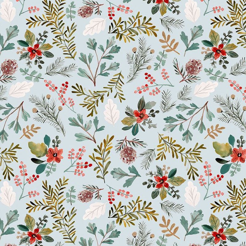 Baby It's Cold Festive Flora Sky