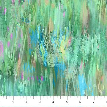 Lotus Light Green Brushstroke