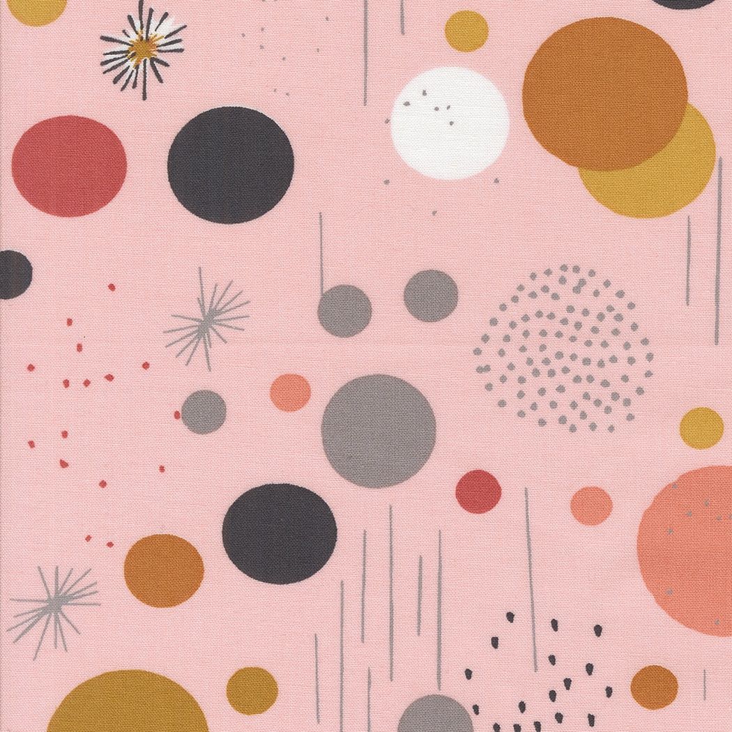 Simply Cozy Playful Modern Dots Pale Pink
