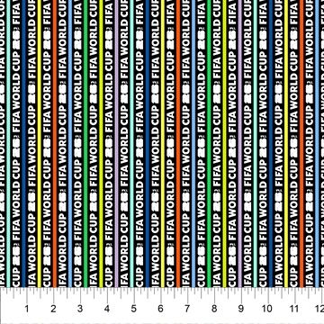 FIFA World Cup 2026 Black Multi Stripe