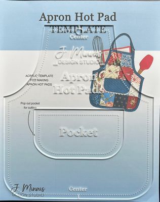 Apron Hot Pad Template