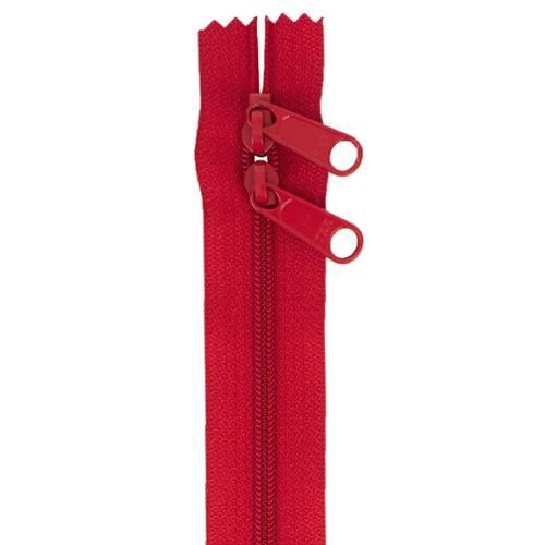 Hot Red 30" Zipper - By Annie