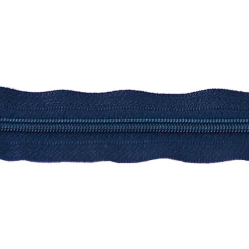 22" Zipper Navy Blue