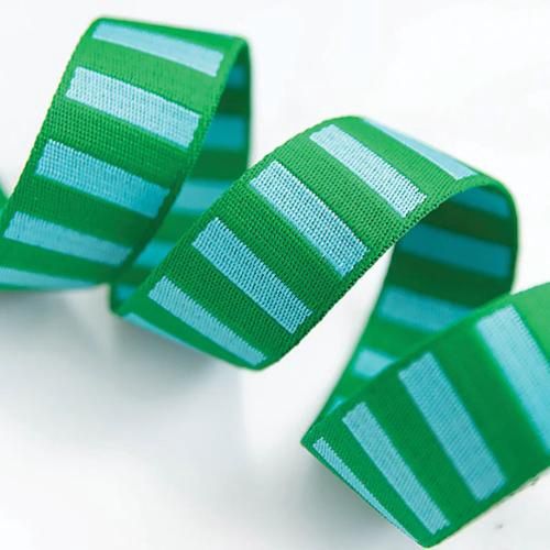 1-1/2" Billiard &amp; Turquoise Webbing