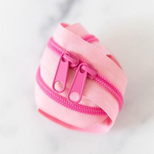 30" Zipper Bubblegum