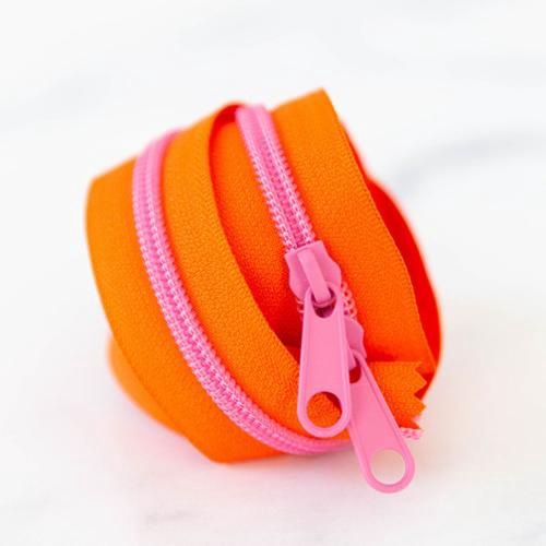 30" Zipper Orangetastic