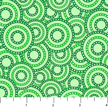 Paddy's Parade Clover Dotted Discs