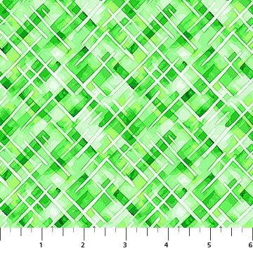Paddy's Parade Glas Watercolor Plaid