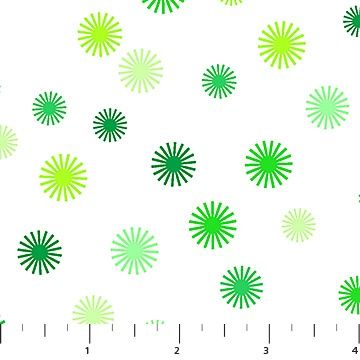 Paddy's Parade Bright Green Springtime Stars