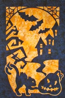 Halloween 2 Fabric Applique