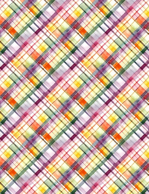 Dahlia Botanica Multi Plaid