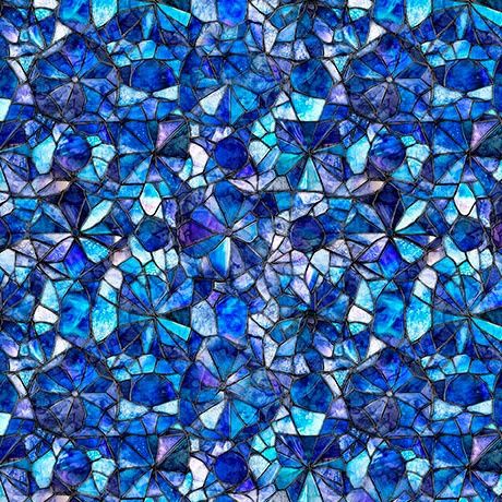 Mosaic Blooms Mosaic Blender Blue