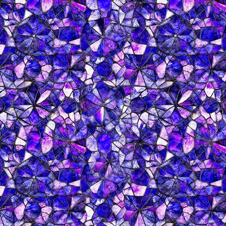 Mosaic Blooms Mosaic Blender Purple