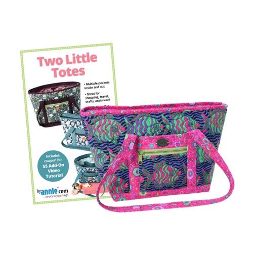Two Little Totes Class:  Thursday, 5/21:  5:00pm - 9:00pm