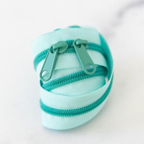 30" Zipper Spearmint