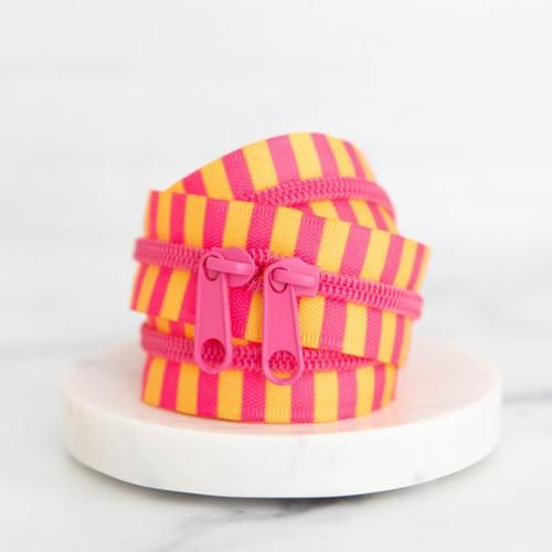 30" Zipper Pink Lemonade
