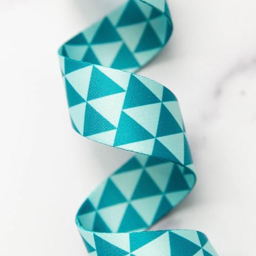 1-1/2" Triangle Webbing Glacier