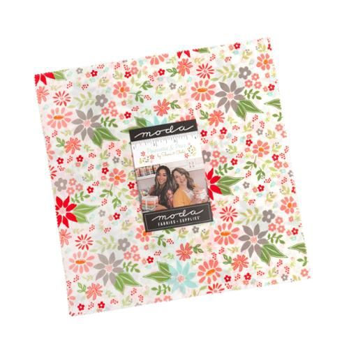 Poinsettia and Pear 10" Squares (42pcs)