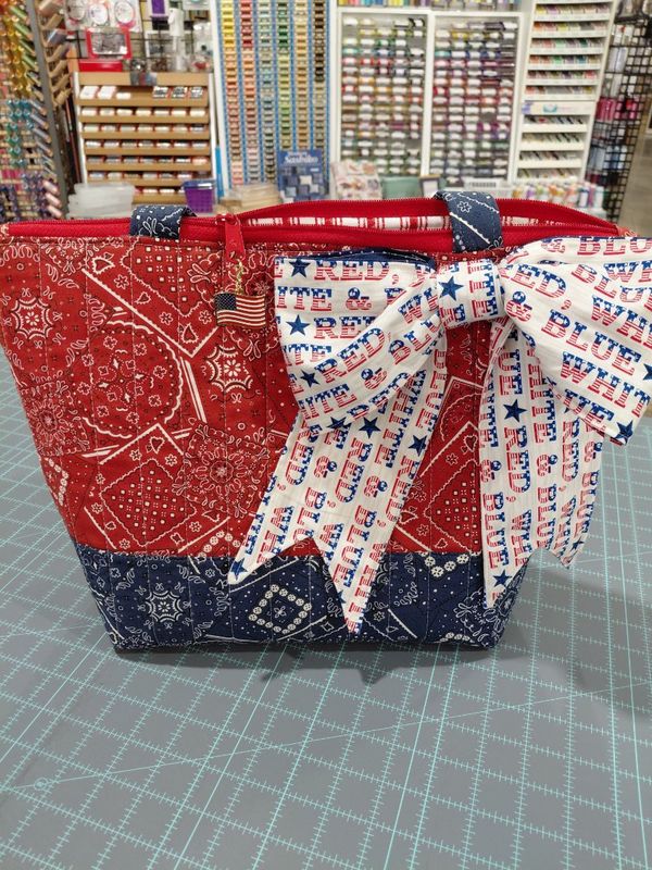 Bandana Tote Bag Class: Friday, July 17th 10:00am - 4:00pm