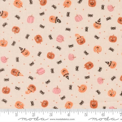 Purrs and Boos Friendly Pumpkins and Spiders Moonbeam