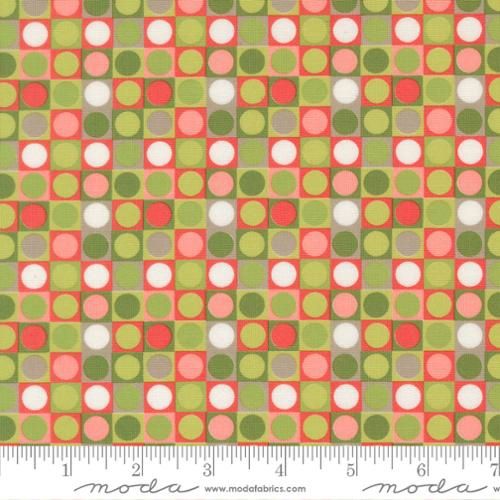 Poinsettia and Pear Dot Dot Evergreen