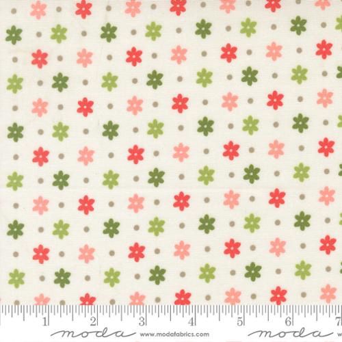 Poinsettia and Pear Daisy Dot Cloud