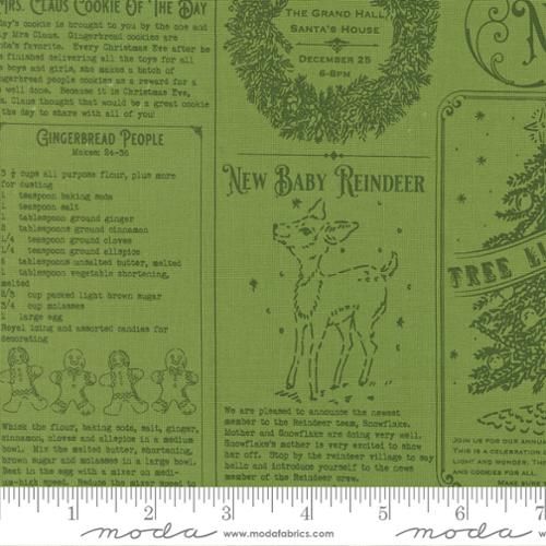 Holiday Cheer North Pole Text Mistletoe