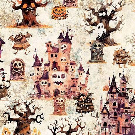 A Haunting We Will Go Landscape Oatmeal