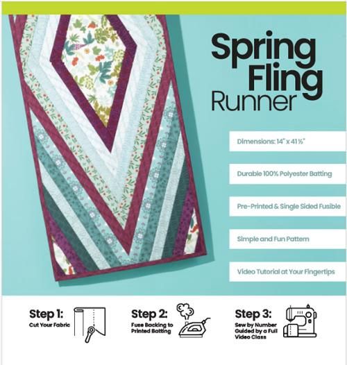 Spring Fling Runner QAYG