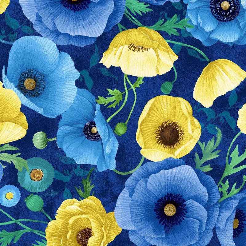 Poppy Serenade Poppy Focal Navy