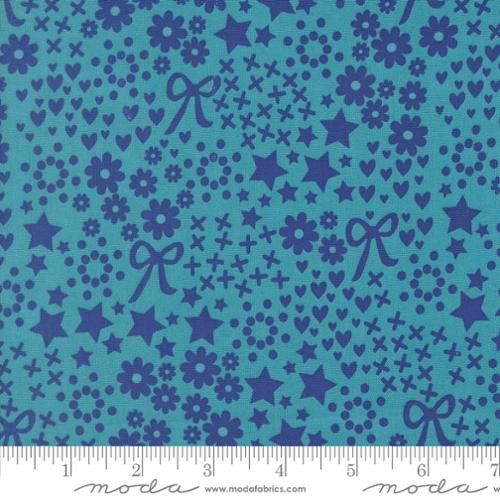 Makers Delight Doodles Floral Blue