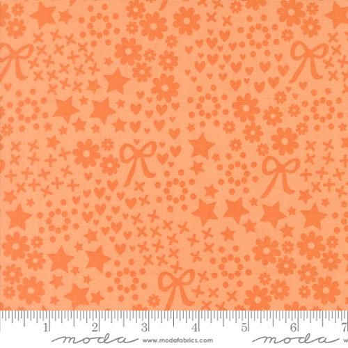 Makers Delight Doodles Floral Cantaloupe