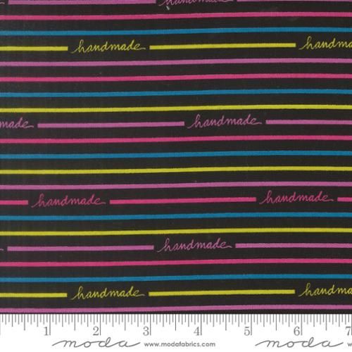 Makers Delight Stripe Text Super Black