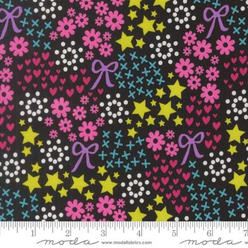 Makers Delight Doodles Floral Super Black