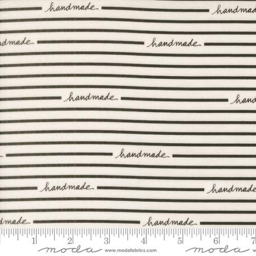 Makers Delight Stripe Text White Black