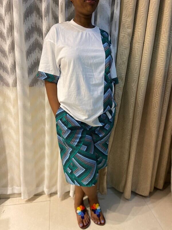 T-shirt with short