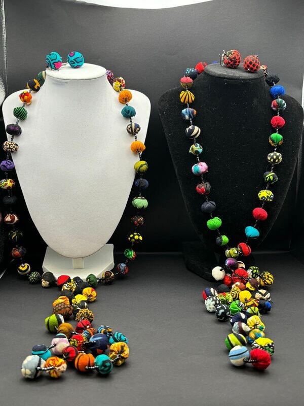 Necklace - Kitenge